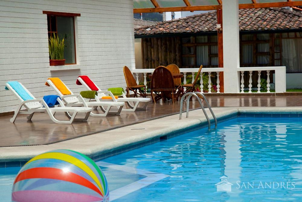 La Quinta San Andres Hotel Ibarra Bagian luar foto